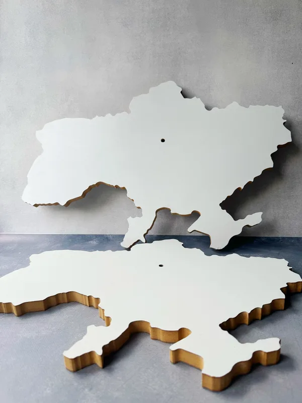 Арт борди мапа України (для годинників) — фото